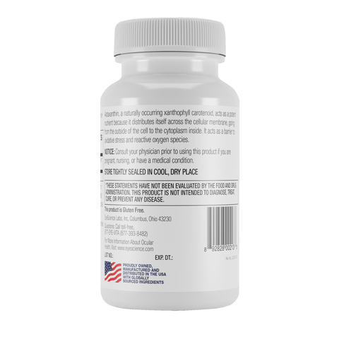 EyeScience Astaxanthin 12 Mg | Basic Brands Inc.