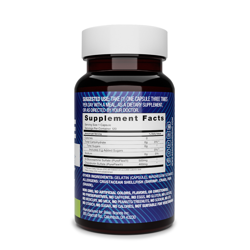 Basic Brands Move Pureflex Glucosamine Chondroitin