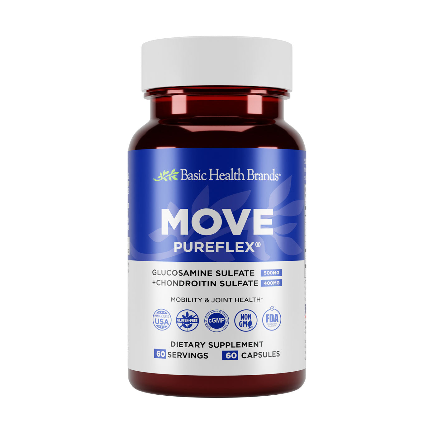 Basic Brands® Move Pureflex Glucosamine Chondroitin