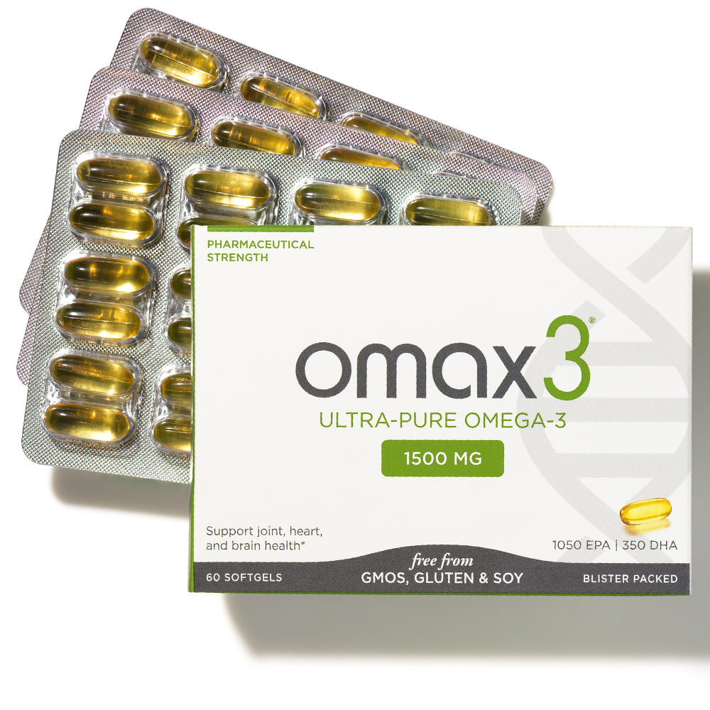 Omax3® Omega 3 Fish Oil  | 750 mg