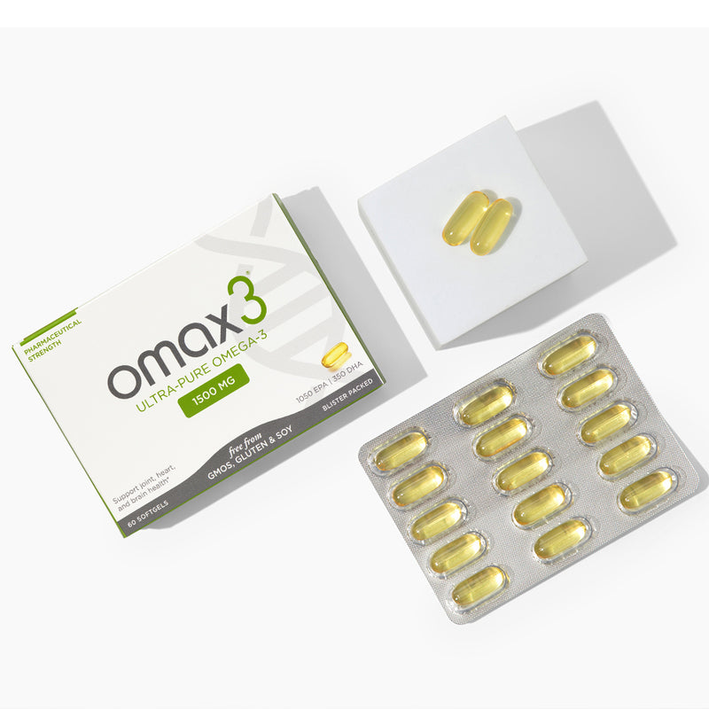 Omax3® Omega 3 Fish Oil  | 750 mg