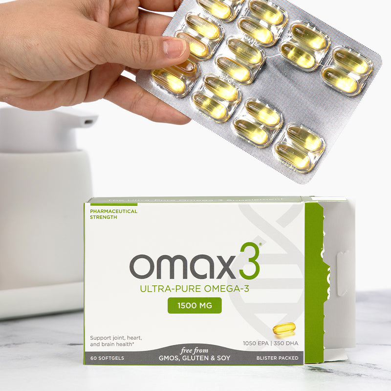 Omax3® Omega 3 Fish Oil  | 750 mg