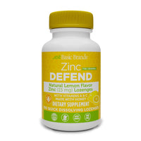 Basic Brands® Zinc Lozenges, Lemon